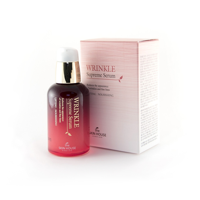 Питательная сыворотка разглаживающая морщины The Skin House с женьшенем, 50 мл
