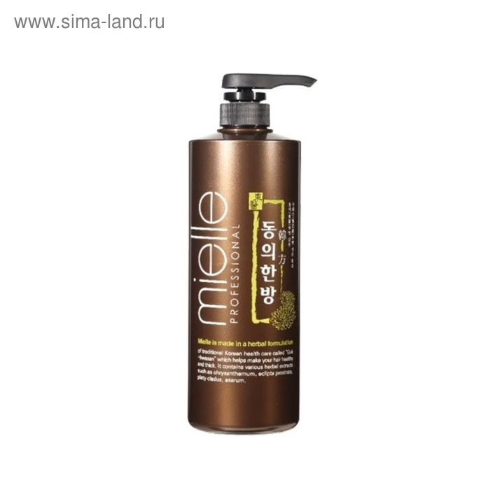 Шампунь для волос Mielle, с традиционными восточными травами от выпадения, 1000 мл