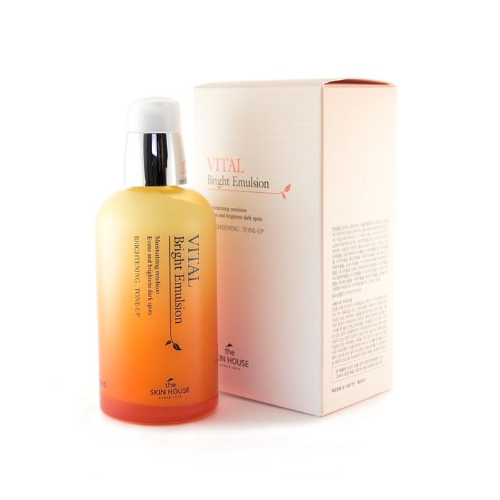 Витаминизированная осветляющия эмульсия Vital Bright The Skin House, 130 мл