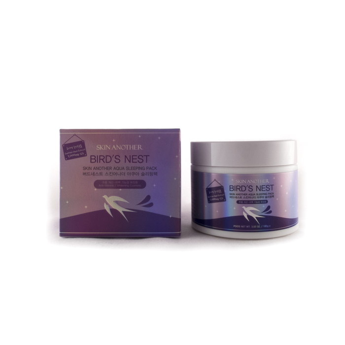 Ночная увлажняющая маска с экстрактом ласточкиного гнезда FarmStay, 100 г