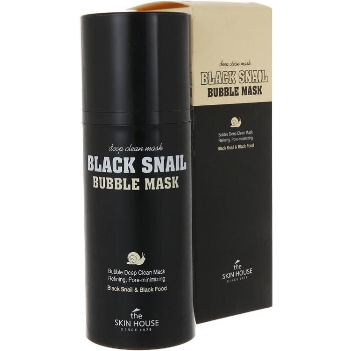 Кислородная маска с улиткой и древесным углем The Skin House, 100 мл