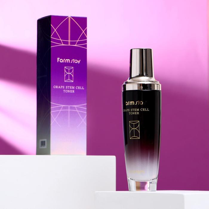 Тонер (тоник) с фито-стволовыми клетками винограда FarmStay, 130 мл