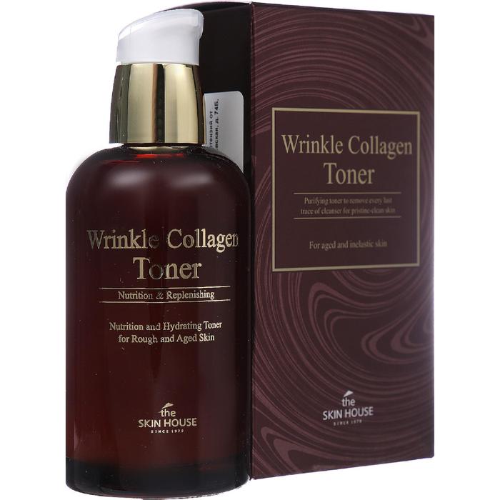 Антивозрастной тонер с коллагеном The Skin House, 130 мл