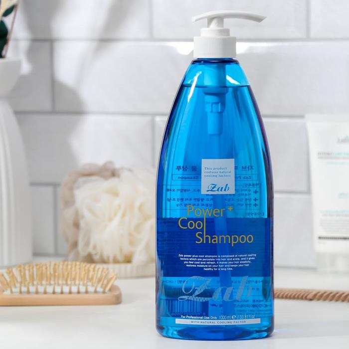 Шампунь для волос ZAB, освежающий, 1000 мл