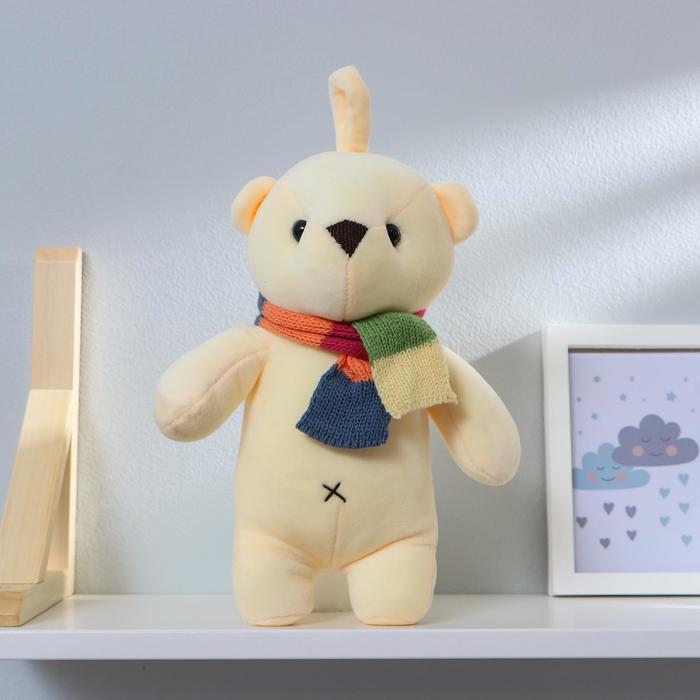 Мягкая игрушка "Медведь в шарфе"