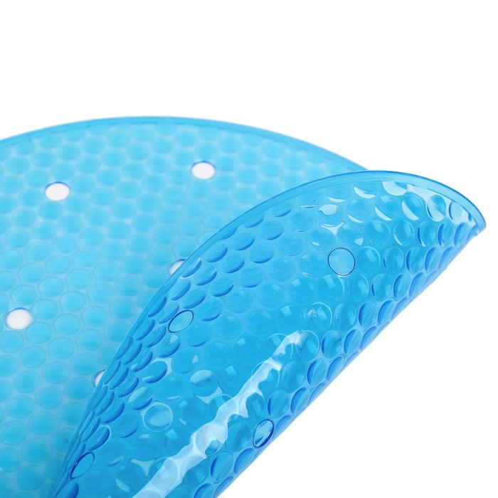 Коврик в раковину "Пузырьки" 29х29 см, круглый МИКС