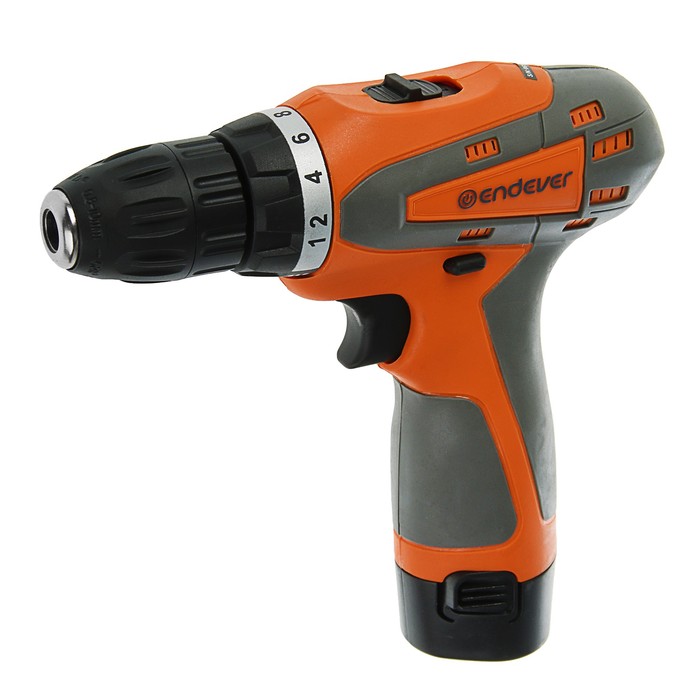 Дрель аккумуляторная Endever Spectre-2010, 10.8 В, 1000 об/мин, 1.3 Ач