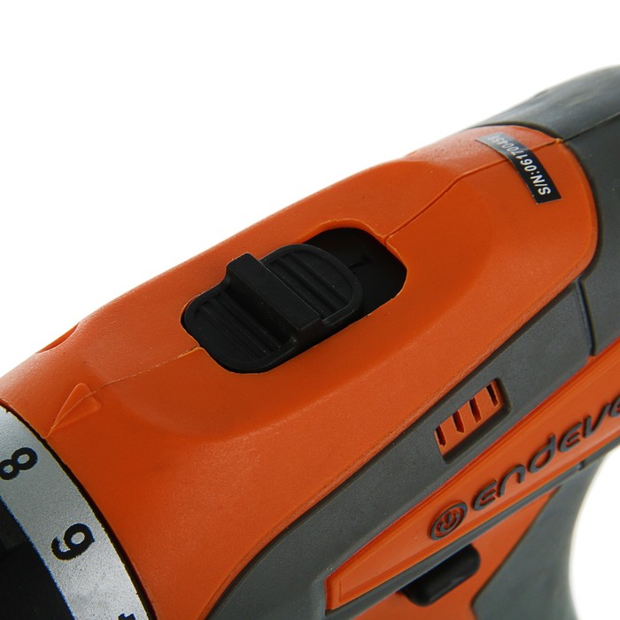 Дрель аккумуляторная Endever Spectre-2010, 10.8 В, 1000 об/мин, 1.3 Ач