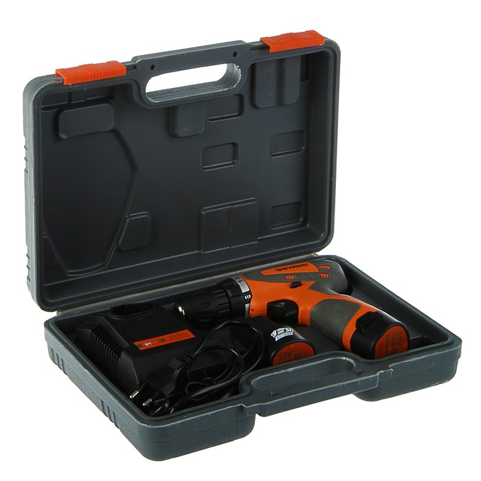 Дрель аккумуляторная Endever Spectre-2010, 10.8 В, 1000 об/мин, 1.3 Ач