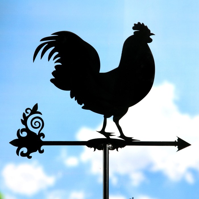 фото Флюгер "петух" большой 50х60см