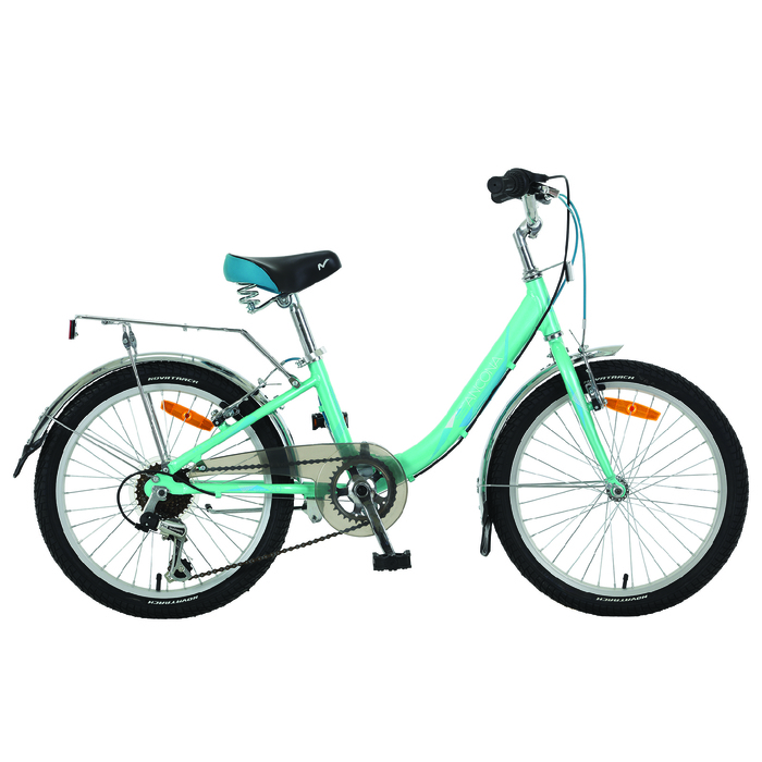 Велосипед 20" Novatrack Ancona цвет зеленый