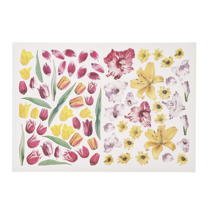 Набор карта А4 и термопластик "Весеннее вдохновение"