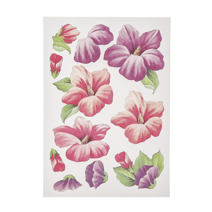 Набор карта А4 и термопластик "Оттенки вечера"