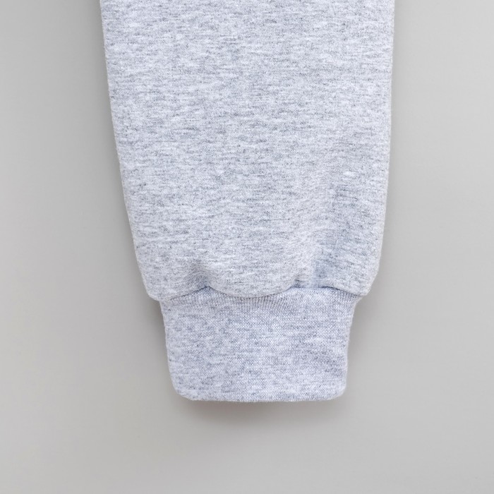 Спортивный костюм для мальчика MINAKU "Космос", рост 146-152 см, цвет серый/голубой