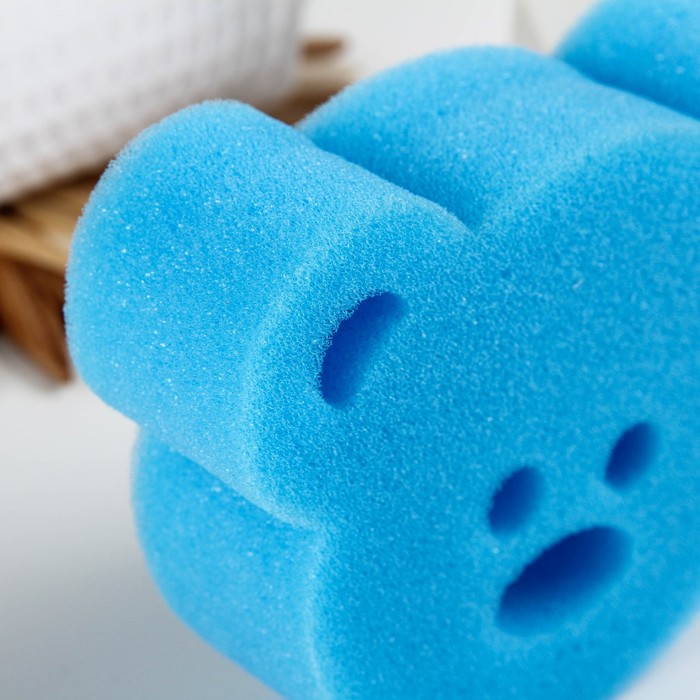 Детская губка-мочалка «Мишутка»