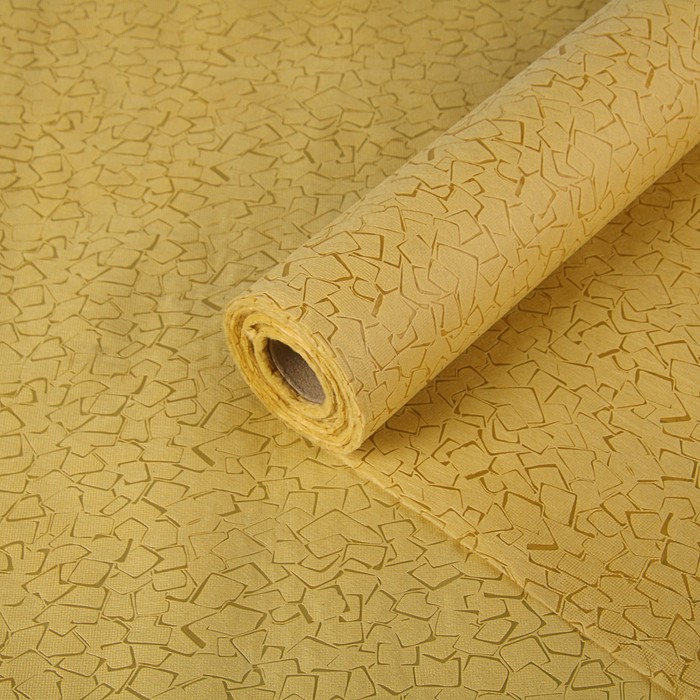 Фетр однотонный рельефный "Камни", кофейный, 53 см х 10 м