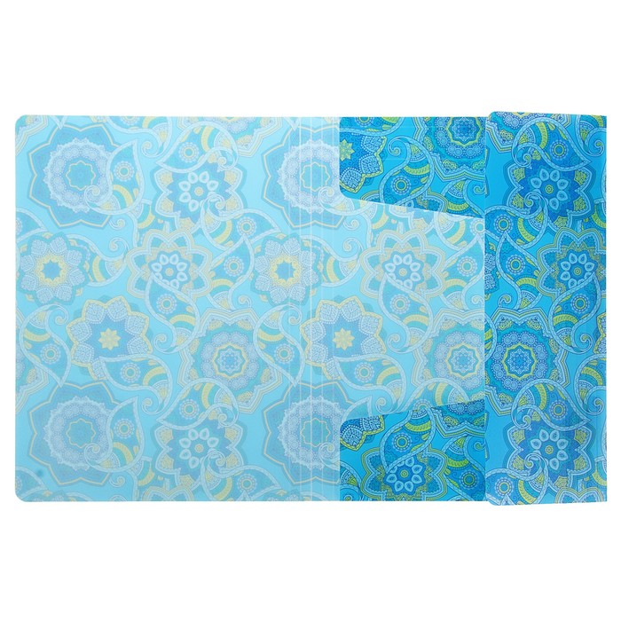 Папка на резинке А4 Erich Krause Enigma, толщина 550мкм, микс