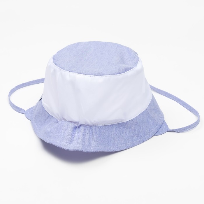 Панама для мальчика 1800, цвет джинс, размер 48-50 см