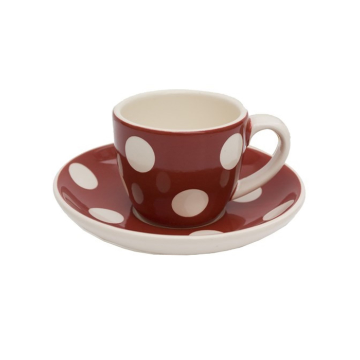 Кофейная пара 60 мл, красная