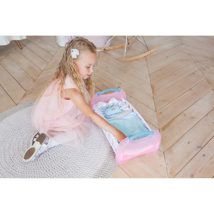 Постельное для пупсов «Лапочка»