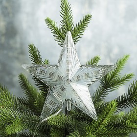 

УЦЕНКА Фигура "Звезда белая ёлочная" 18Х18 см, пластик, 20 LED, 2 м провод, МУЛЬТИ, 240 В