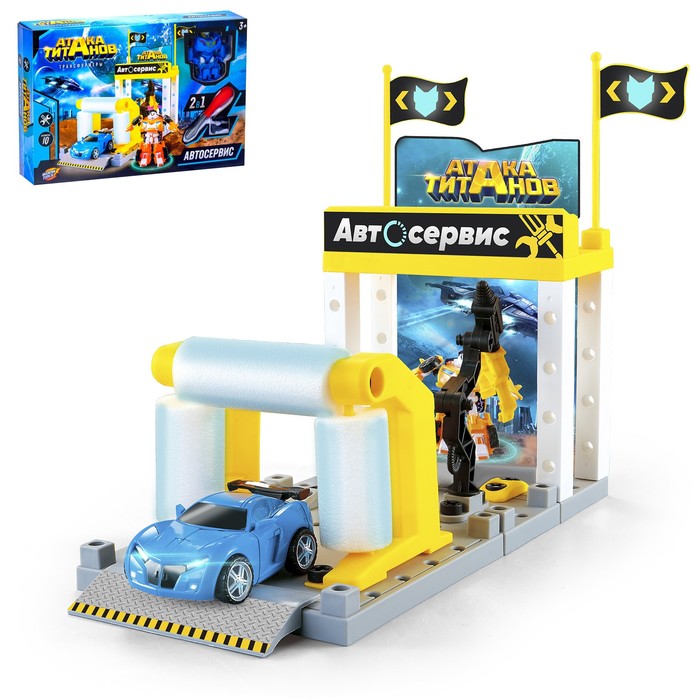 Парковка-конструктор "АВТОБОТЫ"