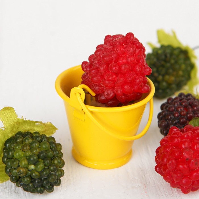 Миниатюра "Ведро малое", размер 4*4*3,5, цвет жёлтый