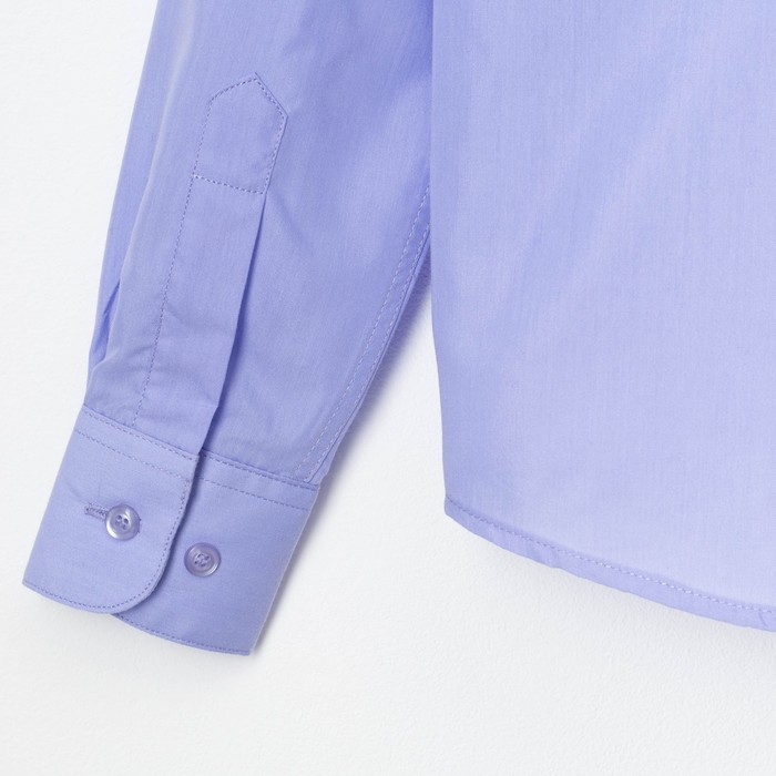 Сорочка для мальчика, размер 35 , рост152-158 см, цвет сирень CVC8