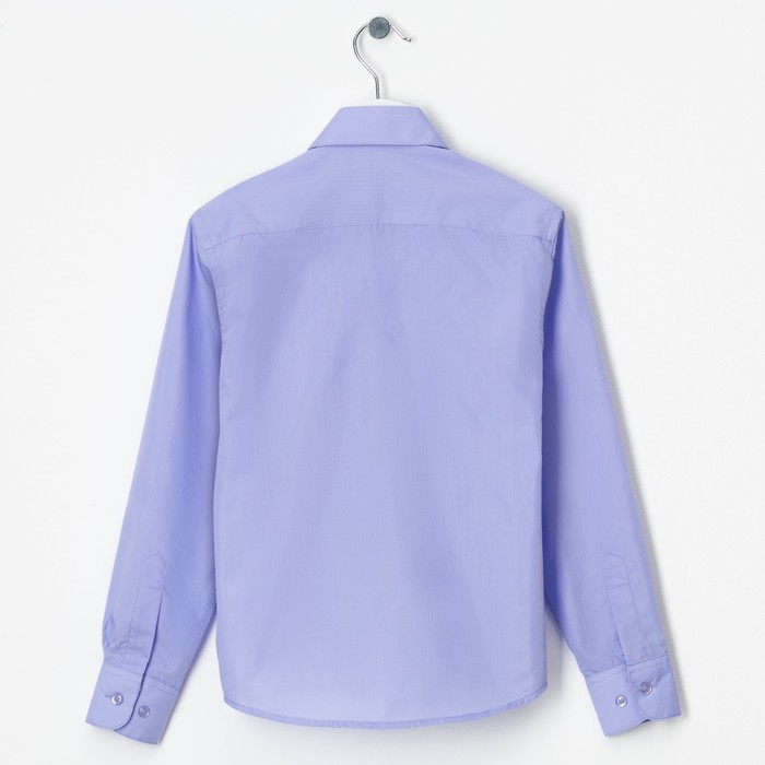 Сорочка для мальчика, размер 35 , рост152-158 см, цвет сирень CVC8
