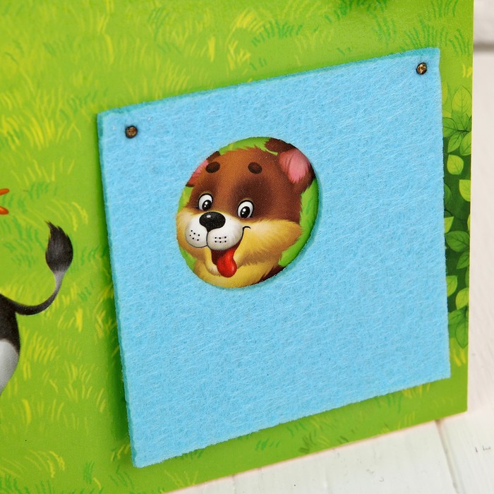 Бизиборд "Солнечная ферма", 25 х 25 см