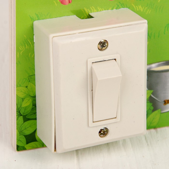 Бизиборд "Солнечная ферма", 25 х 25 см