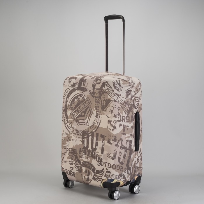 Чехол для чемодана "Печати", 24"