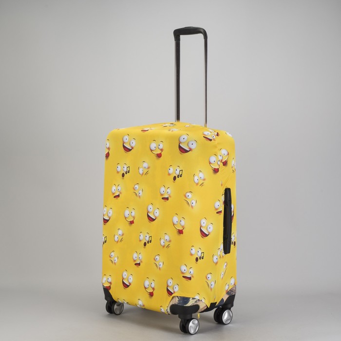 Чехол для чемодана "Смайлики", 24"