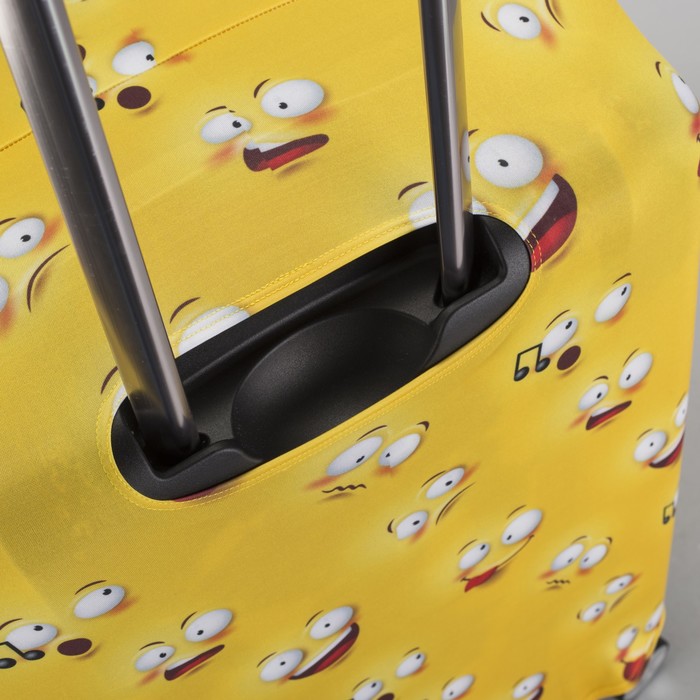 Чехол для чемодана "Смайлики", 24"