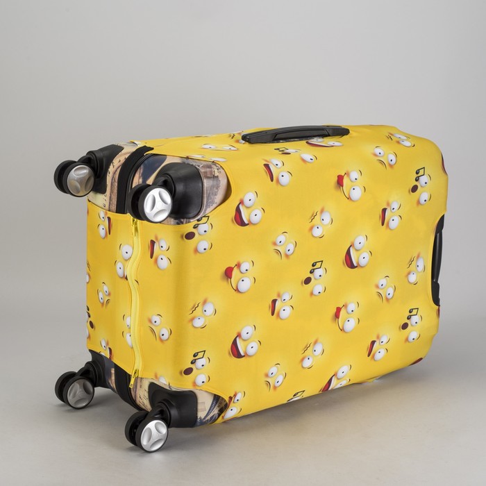 Чехол для чемодана "Смайлики", 24"