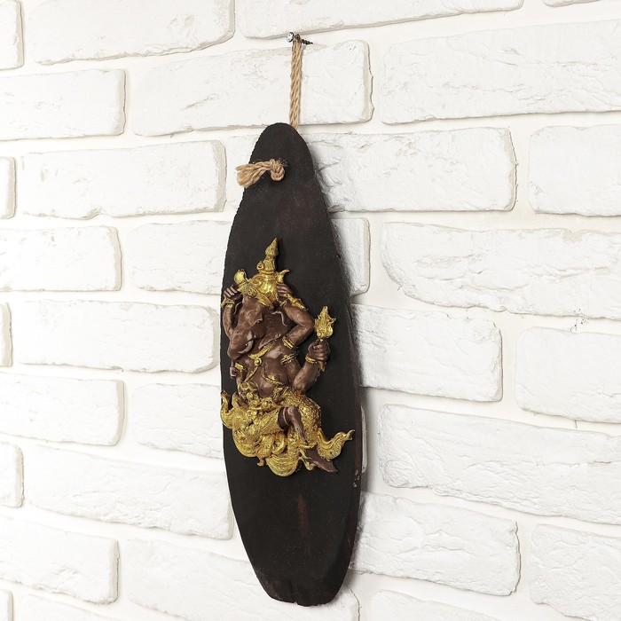 Сувенир настенный дерево "Антураж" 3х13х35 см