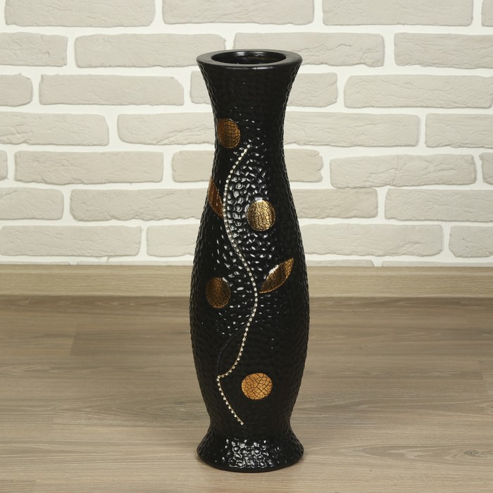 Ваза керамика напольная "Цветочная ветвь" 60 см