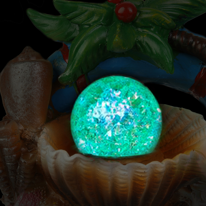 Фонтан "Морские приключения" 13х19х25 см (с подсветкой)