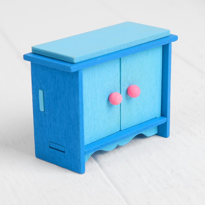 Мебель для кукол "Гостиная", синяя