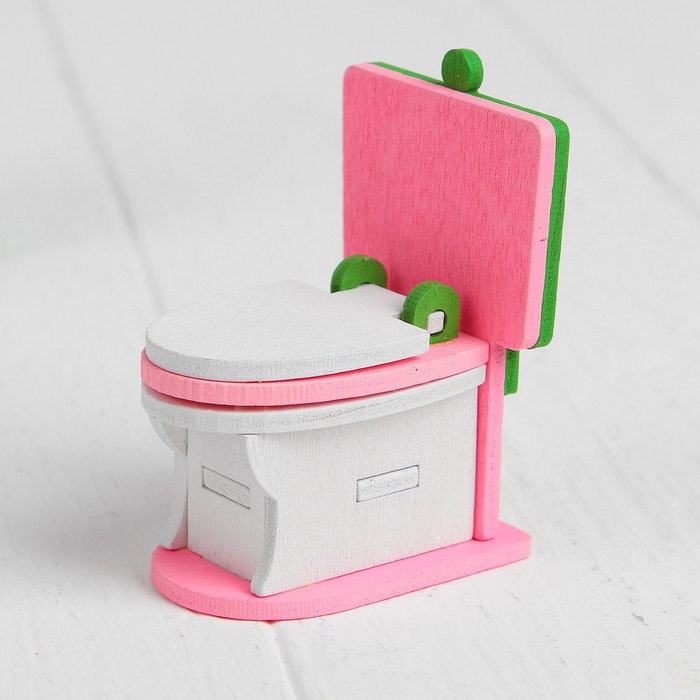 Мебель для кукол "Ванная с зеркалом"