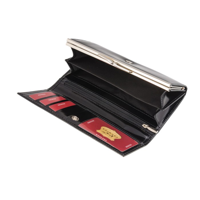 Кошелёк женский, н/к, цвет чёрный