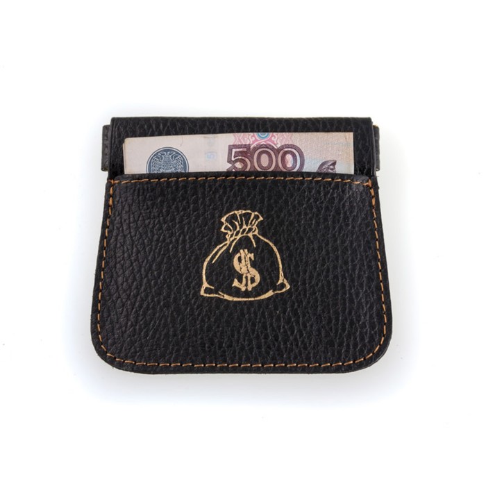 Футляр для монет, н/к, цвет чёрный