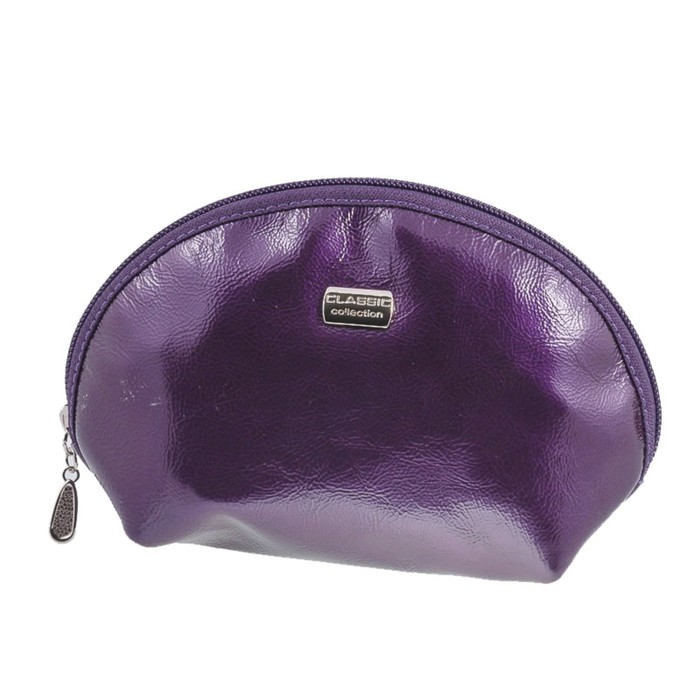 Косметичка женская, н/к, цвет фиолетовый