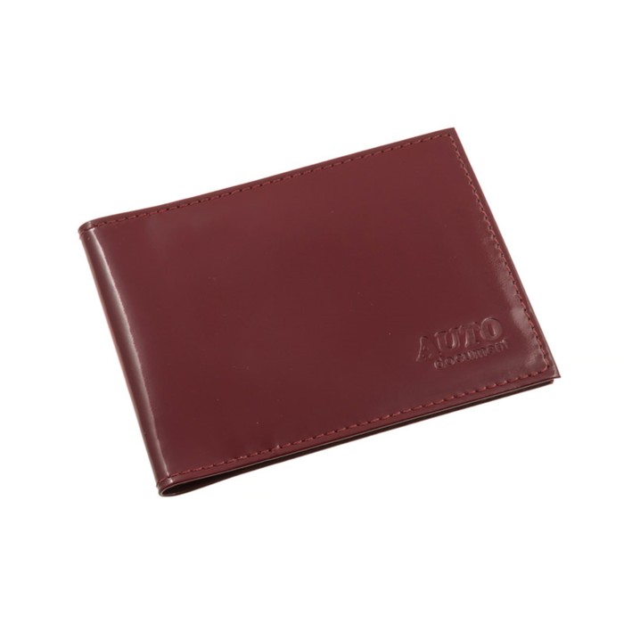 Обложка для автодокументов, н/к, цвет красный