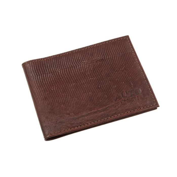 Обложка для автодокументов, н/к, цвет коричневый игуана