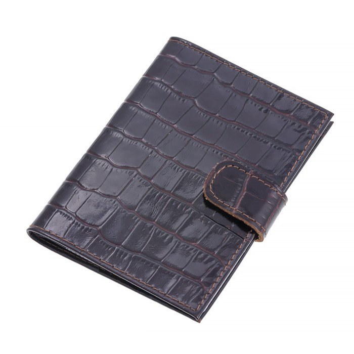 Кошелёк, натуральная кожа, цвет коричневый