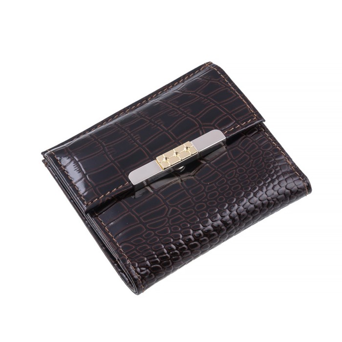 Кошелёк женский, н/к, цвет коричневый