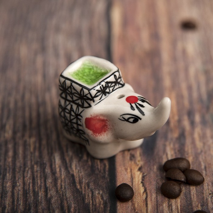 Подставка под благовония "Слоник" 5,5х2,5х3,5 см