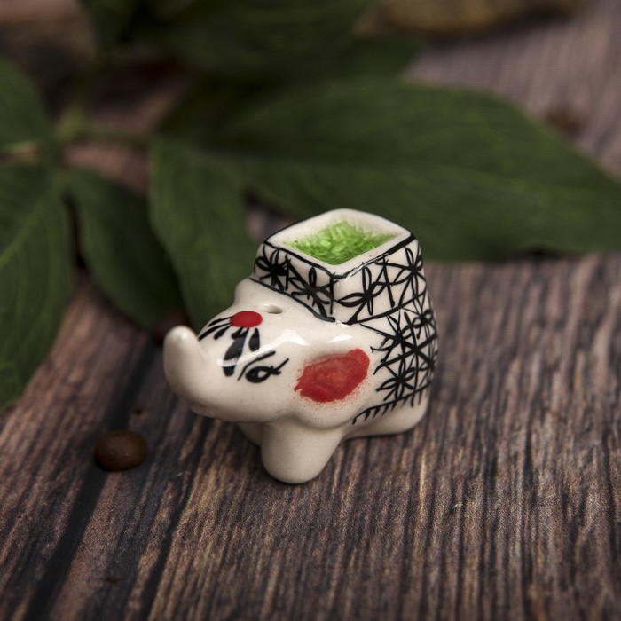 Подставка под благовония "Слоник" 5,5х2,5х3,5 см