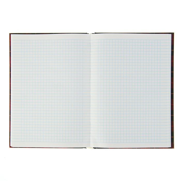 Колледж-тетрадь А5, 120 листов клетка Calligrata "Шотландка", твердая обложка